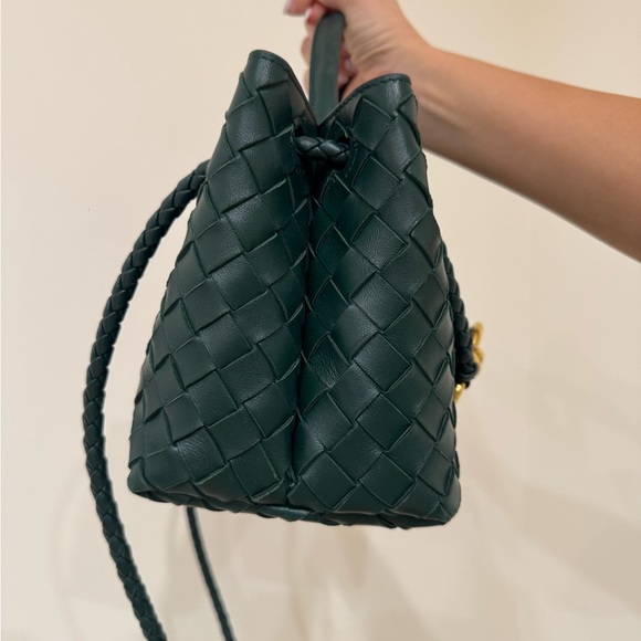 Bottega East West Andiamo Bag - Green (Lagoon) - Picture 4 of 13